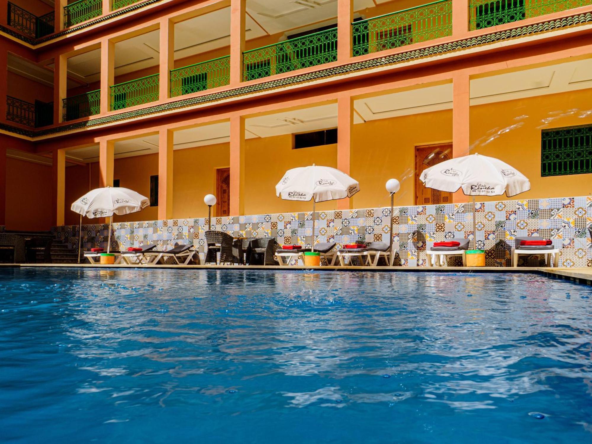 Hotel La Vallee Des Kasbahs Chez Ilyas Тингир Экстерьер фото